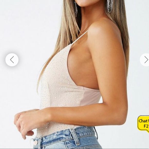 Embellished Cami Bodysuit - Picture 3 of 6